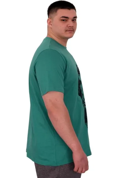 Büyük Beden Erkek T-Shirt Bisiklet Yaka Statue U25004 Çağla