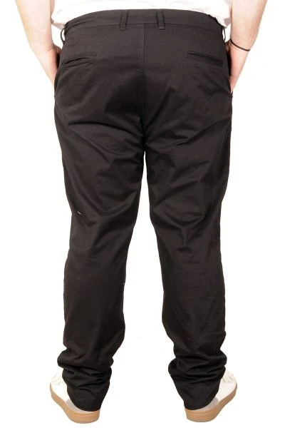 Big-Tall Men Linen Pants 20850 Black