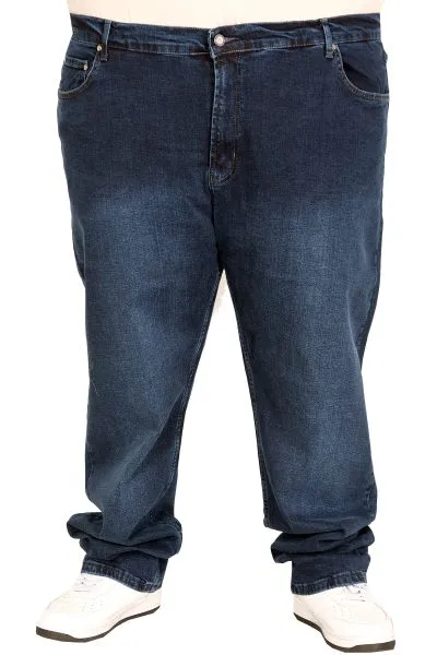 Big Size Mens Trouser Denim 21920 Navy Blue