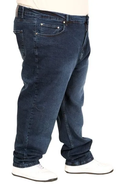 Big Size Mens Trouser Denim 21920 Navy Blue