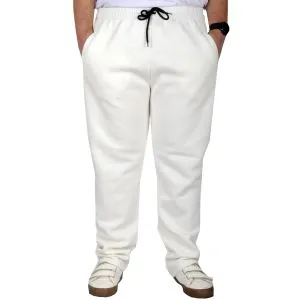 Big-Tall Men s Sweatpants Classic 3 Yarn 11103 Ecru