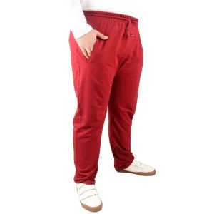 Big-Tall Men s Sweatpants Classic 2 Yarn 11100 Burgundy