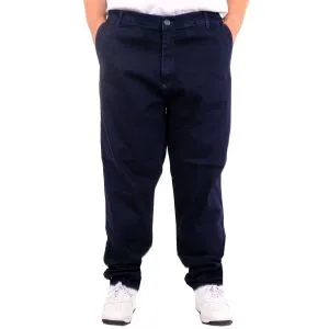 Büyük Beden Erkek Kot Pantolon Yan Cep CHINO 18880 Lacivert