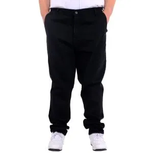 Büyük Beden Erkek Kot Pantolon Yan Cep CHINO 18880 Siyah