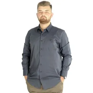 Big-Tall Mens Classic Shirt With Lycra 20351 Mint Green