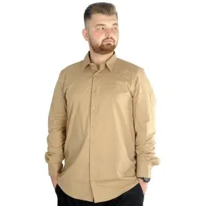 Big-Tall Mens Classic Shirt With Lycra 20351 Mint Green