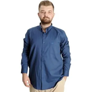 Büyük Beden Erkek Gömlek U.Kol Cepli Oxford 20366 Parlement