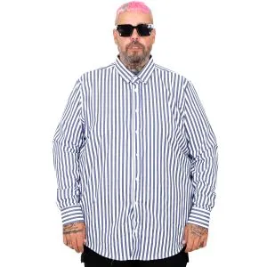 Plus Size Mens Shirt 20399 NAVY