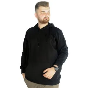 Big Size Sweatshirt 2ip Basic 20569 Black
