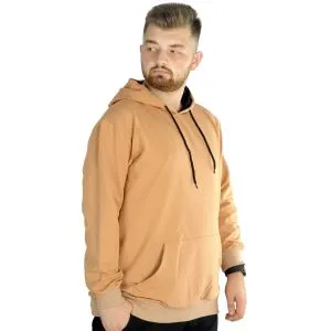 Men Sweatshirt Bicycle Collar Basic 20131 Black