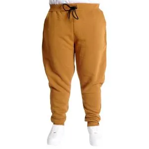 Büyük Beden Erkek Eşofman Altı 3 İplik 20583 Camel