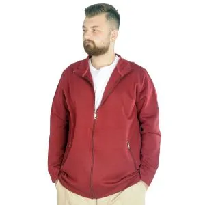 Big Tall Men s Long Sleeve Zipper Cardigan s20571