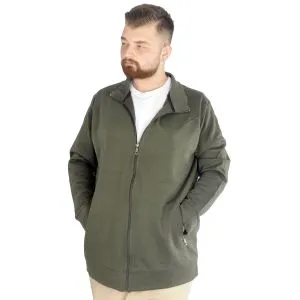 Big Tall Men s Long Sleeve Zipper Cardigan s20571