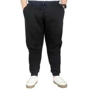 Big Size Men Sweatpants 3 yarn 20583 Black
