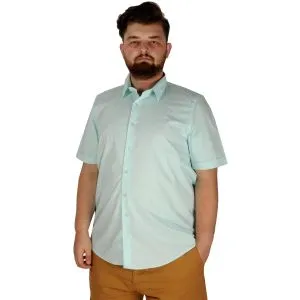 Big Tall Men Shirt with No Pocket 20353 Mint Green