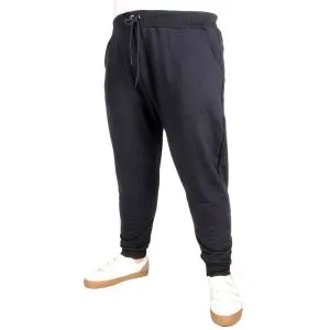 Big Size Men's Recycle Sweatpants Narrow Trotters b20507 Navy Blue