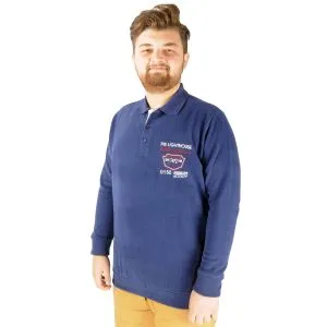 Big Tall Men Sweat Thessaloniki The Lighthouse 20443 Indigo Blue