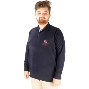 Big Tall Men Sweatshirt Old Traderouts 20415 Black