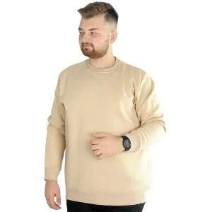 Men Sweatshirt  Bicycle Collar Basic 20131 Anthramelange (Gray) Color