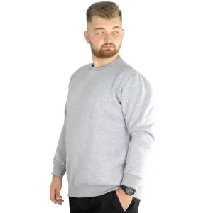 Men Sweatshirt  Bicycle Collar Basic 20131 Anthramelange (Gray) Color