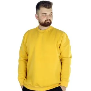 Men Sweatshirt  Bicycle Collar Basic 20131 Anthramelange (Gray) Color