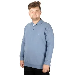 Big Tall Men Sweatshirt Old Traderouts 20415 Black