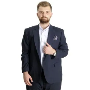 Big-Tall Men Tuxedo Superior 21021 Navy Blue