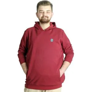 Big Tall Mens Sweat Hoodie 21500 Burgundy