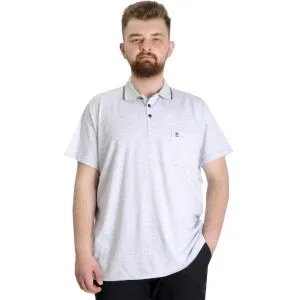 Büyük Beden T shirt Polo Likralı Süprem Cepli 21558 Grimelanj