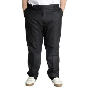 Big-Tall Men Fabric Pants Superior 21024 Black