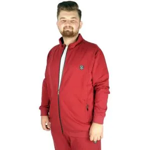 Men Sweatshirt  Bicycle Collar Basic 20131 Black