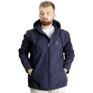 Big Tall Men s Softshell Coat 21235 Navy Blue