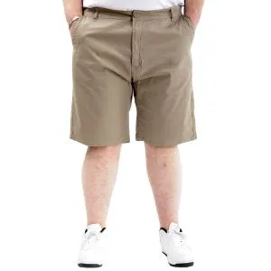 Big Size Men Capri Nice Classic with Side Pockets 21402 Beige