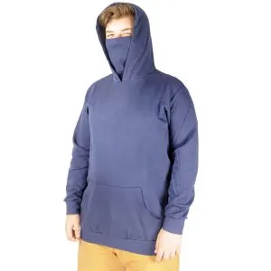 Big-Tall Mens Sweatshirt with Arm Mask 21505 Indigo