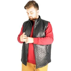 Big-Tall Men Vest Inflatable 20650 Bright Blue