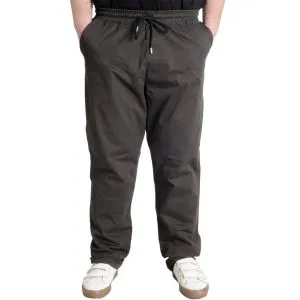 Big Size Mens Linen Pants Jogger Milano 21913 Khaki