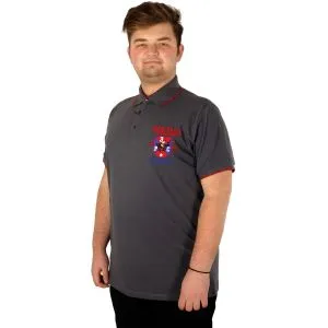 Big-Tall Men Classic Polo T-Shirt Polo Club 21331 Smoke