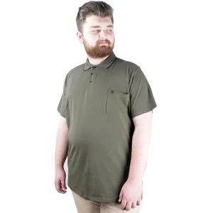 Men s Polo T shirt Pocket  Lycra Single Jersey 21558 Khaki