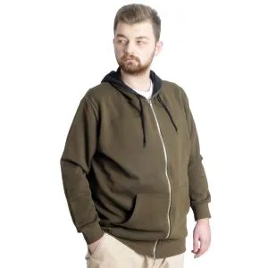 Kapson Fermuarlı Steel Interlock 21600 Haki