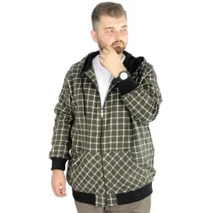 Big Tall Men s Lumberjack Sweat with Pocket 21574 Green