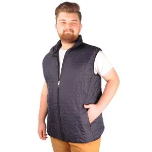 Big Tall Men s Vest Thin 21651 Navy Blue