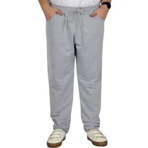 Big Size Men Seasonal Sweatpants 22005 Gray Melange