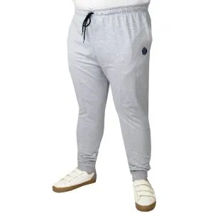 Big Size Men Sweatpants Narrow Trotters 20507 Black