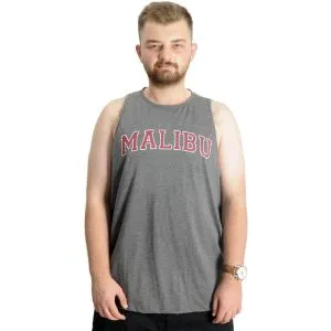 Büyük Beden Erkek Tshirt Kolsuz Malibu 22129 Antramelanj