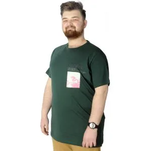 Men s T shirt Bicycle Collar Oversize Dark Future 22190 Black