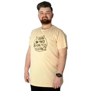 Men s T shirt Bicycle Collar Oversize Dark Future 22190 Black