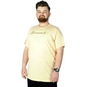 Men s T shirt Bicycle Collar Oversize Dark Future 22190 Black