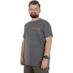 Men s T shirt Bicycle Collar Oversize Dark Future 22190 Black