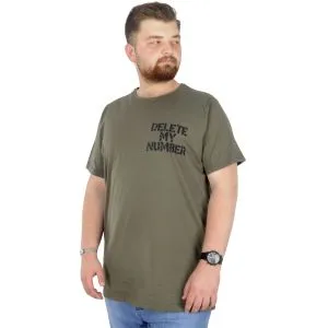 Men s T shirt Bicycle Collar Oversize Dark Future 22190 Black