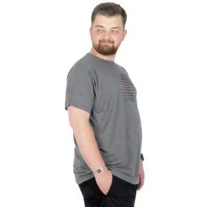 Men s T shirt Bicycle Collar Oversize Dark Future 22190 Black